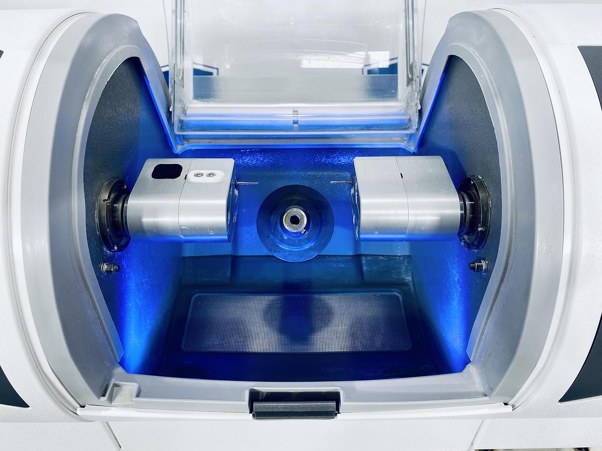 Used 2012 Sirona CEREC MC XL 2-Motor Wet Mill with 301 Mills (126409)