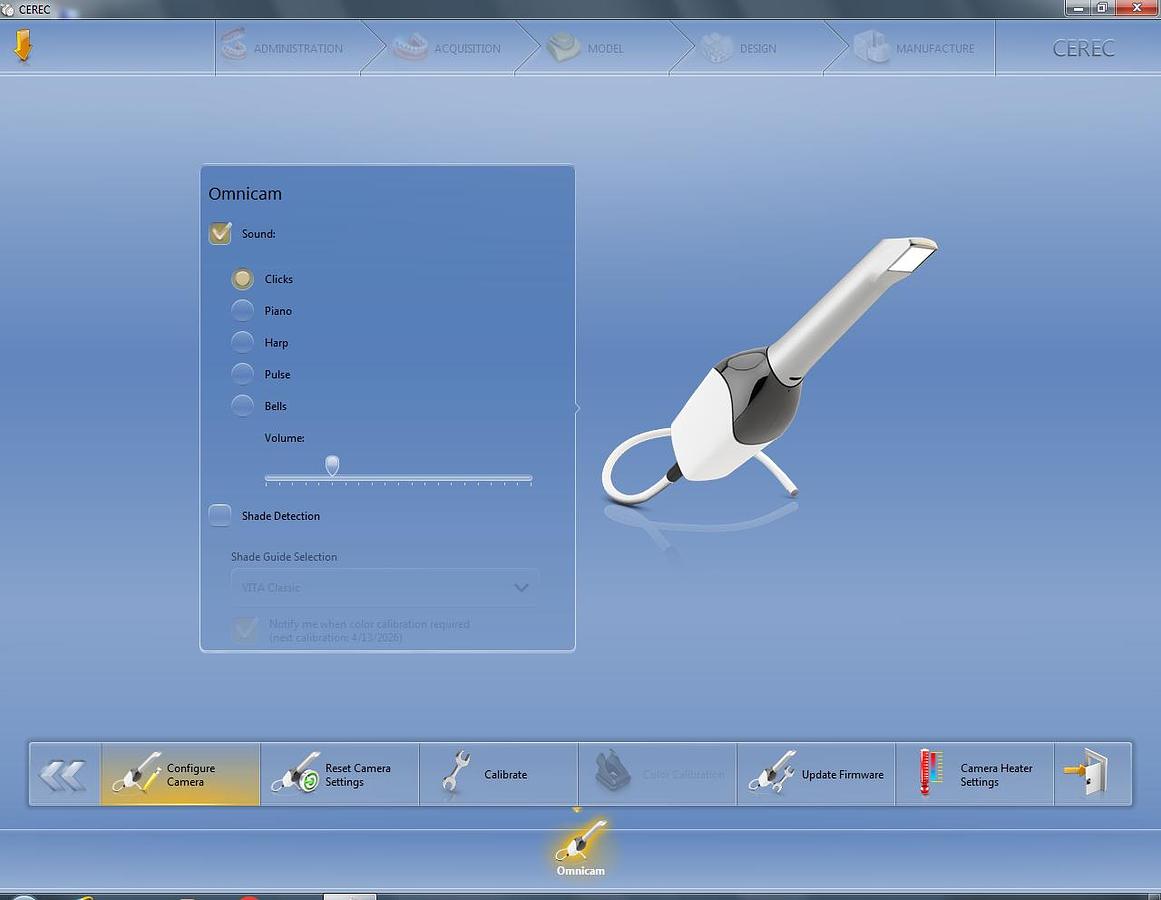 Refurbished 2015 Sirona CEREC AC Omnicam with CEREC 4.6 Software (135953)