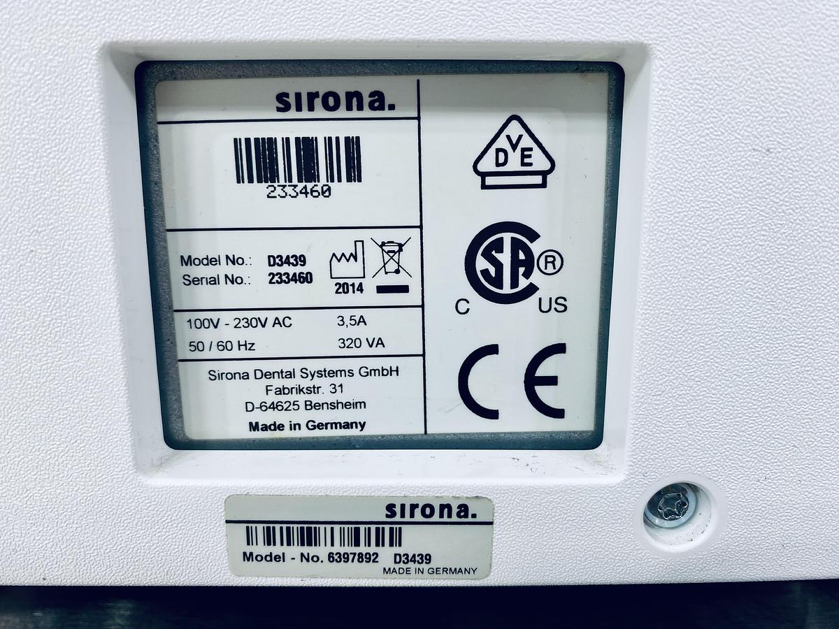 Used 2014 Sirona CEREC MC X