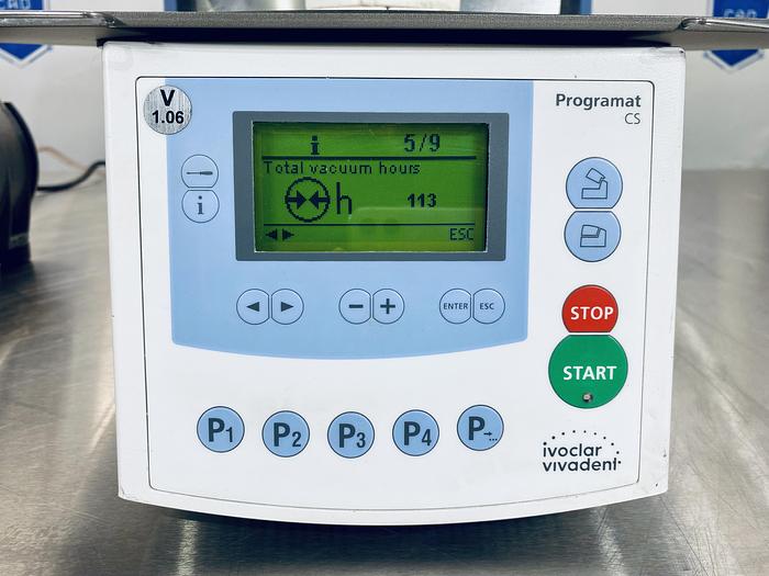 Used 2010 Ivoclar Vivadent Programat CS Crystallization Furnace with Vacuum Pump (604682)