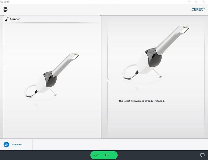 Refurbished 2015 Sirona CEREC AC Omnicam with CEREC 5.2.8 Software (136220)