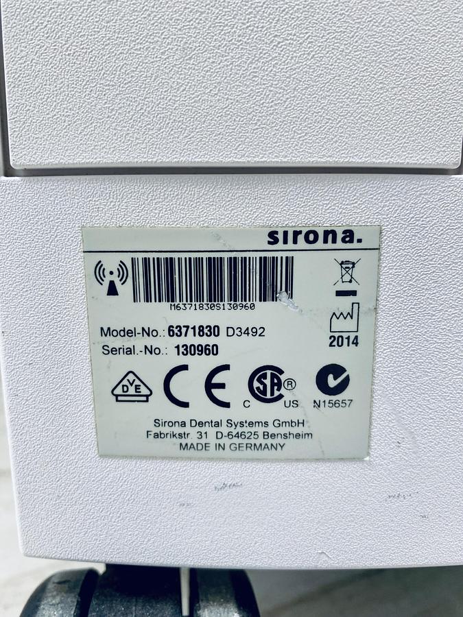 Refurbished 2014 Sirona CEREC AC Omnicam with 5.2 Software (130960)