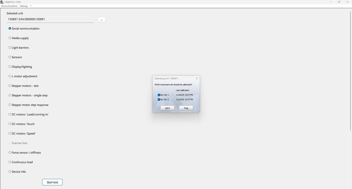 Used 2018 Sirona inLab MC XL 4-Motor Wet Mill (130891)