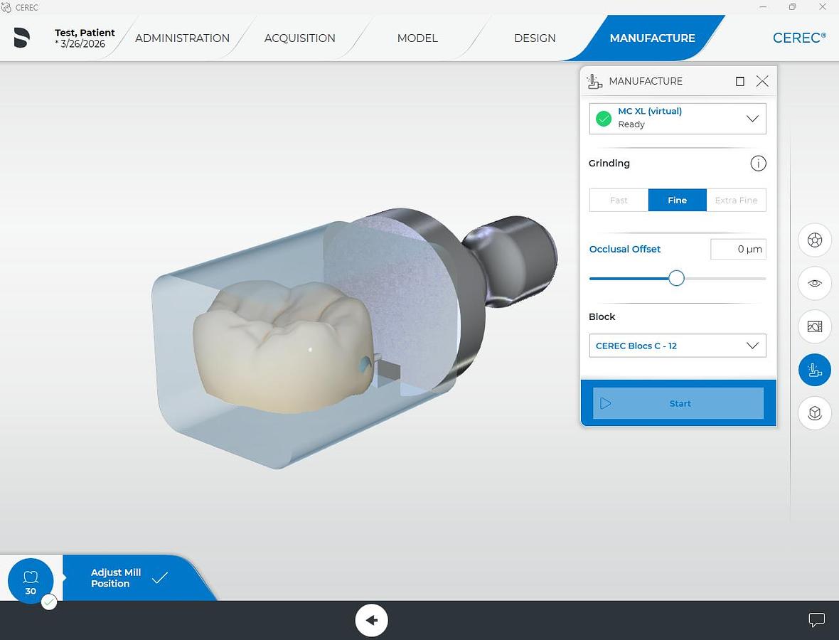 Refurbished 2015 Sirona CEREC AC Omnicam with 5.2 Software (132772)