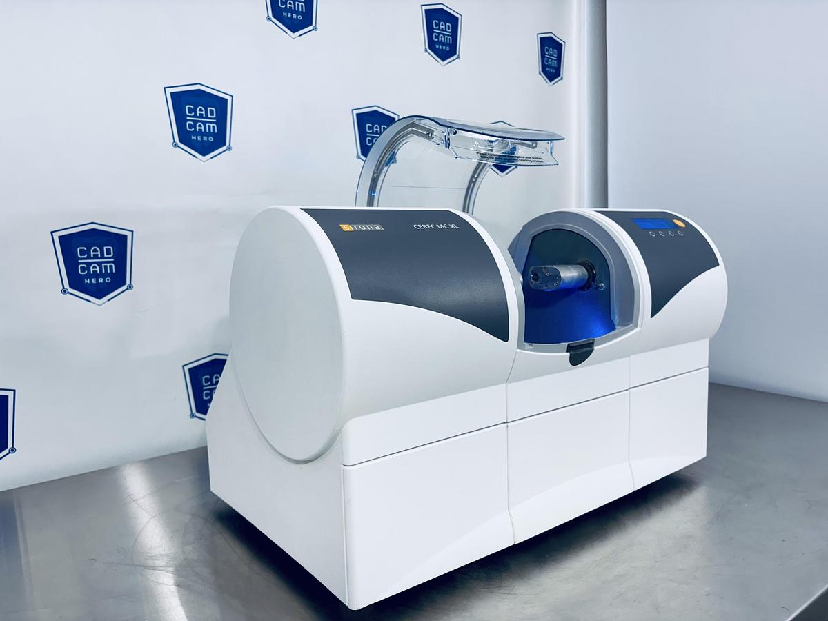 Used 2012 Sirona CEREC MC XL 2-Motor Wet Mill with 1,564 Mills (126906)