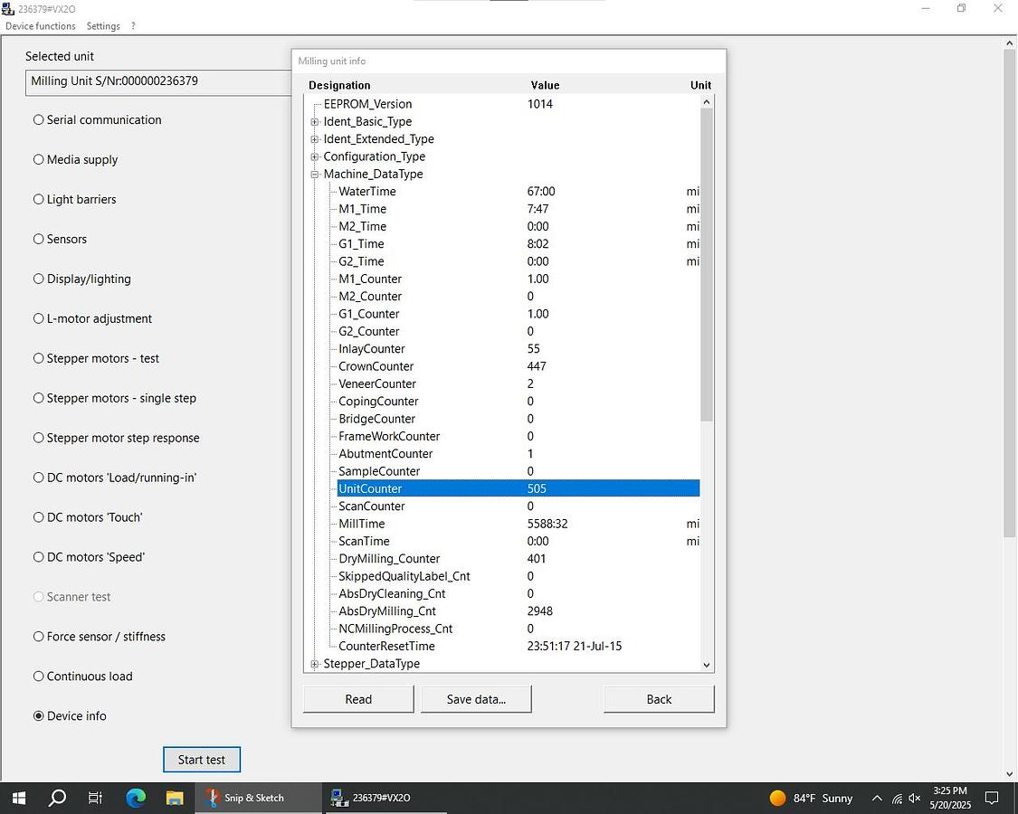 Used 2015 Sirona CEREC MC X