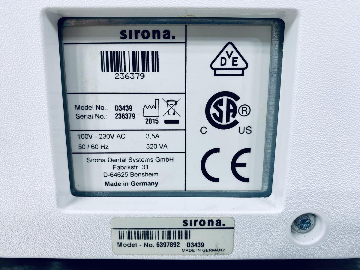 Used 2015 Sirona CEREC MC X