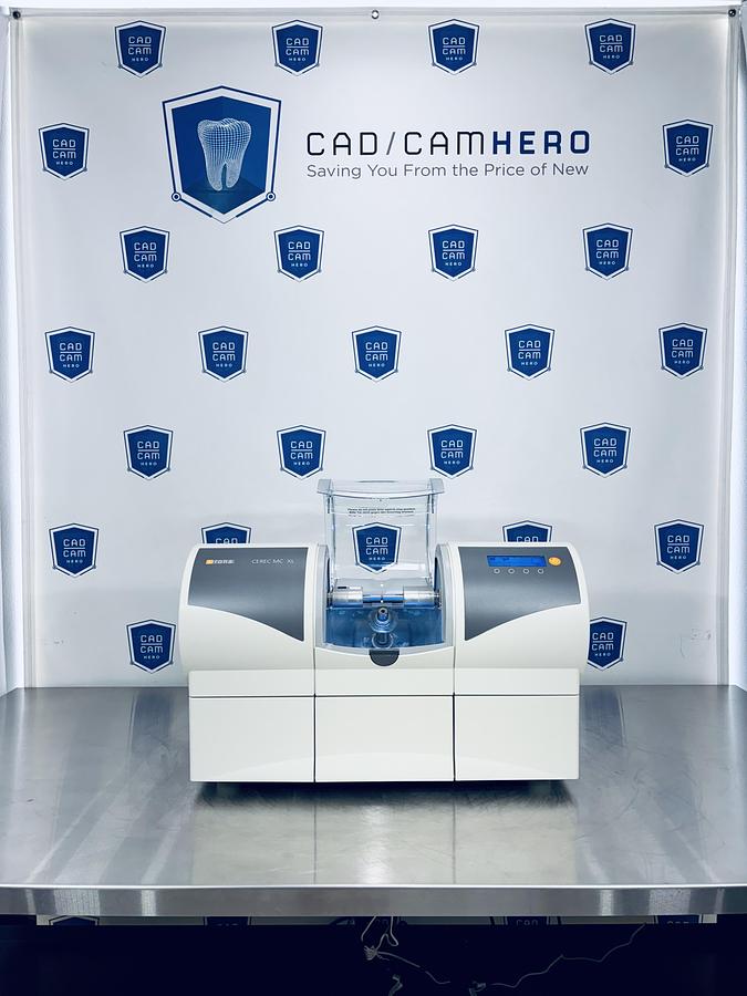 Used 2010 Sirona CEREC MC XL 2-Motor Wet Mill with 1,554 Mills (113438)