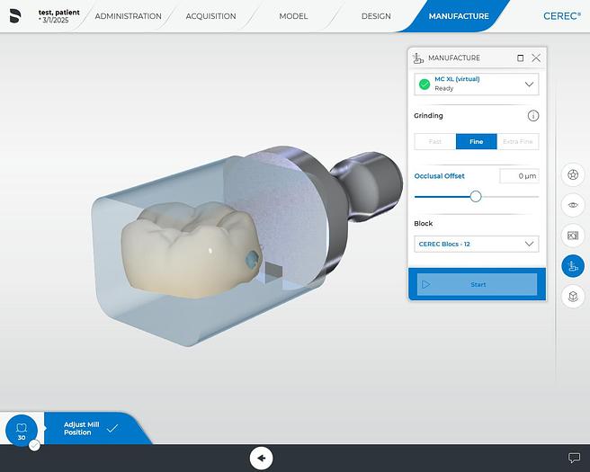Refurbished 2013 Sirona CEREC AC Omnicam with CEREC 5.2 Software (123199)