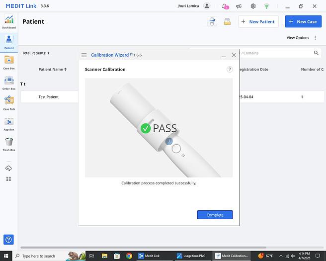 Used 2021 Medit i700 Intraoral Scanner (AZ2105102867)