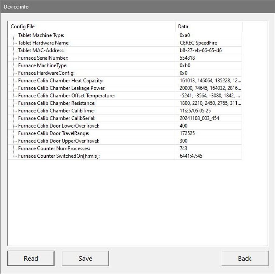 Used 2020 Dentsply Sirona CEREC SpeedFire