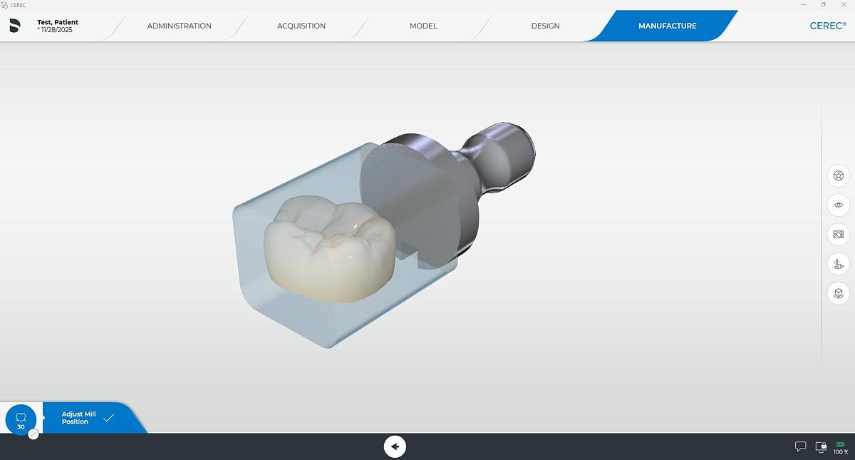 Refurbished 2021 Dentsply Sirona CEREC AC Primescan with 5.2 Software (110944)