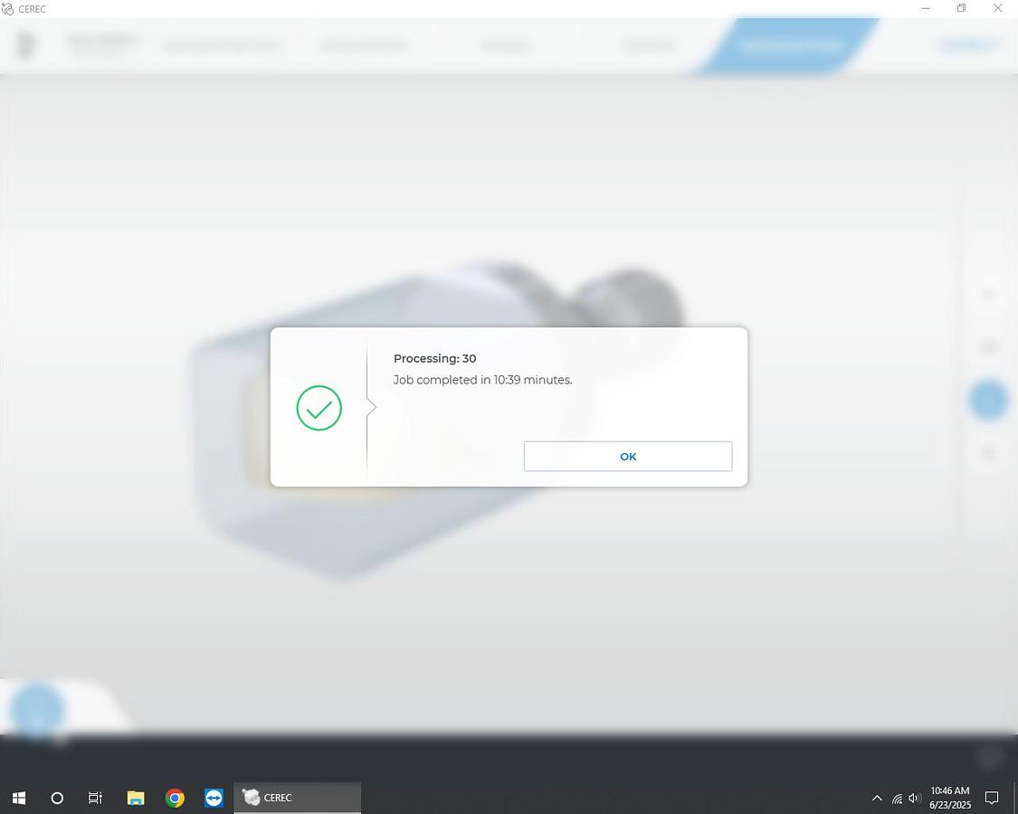 Used 2014 Sirona CEREC MC X