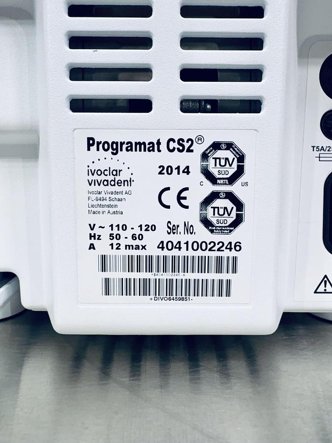 Used 2014 Ivoclar Vivadent Programat CS2 (4041002246)