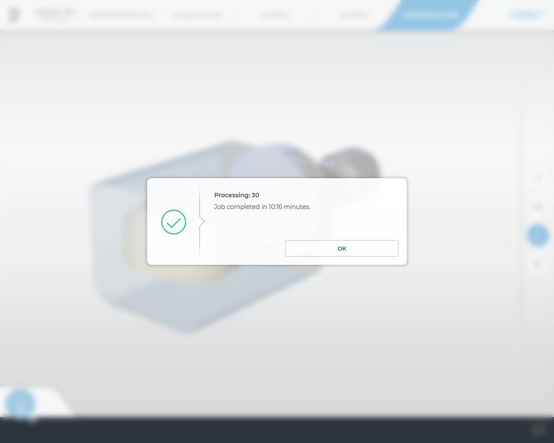 Used 2009 Sirona CEREC MC XL 2-Motor Wet Mill (112244)