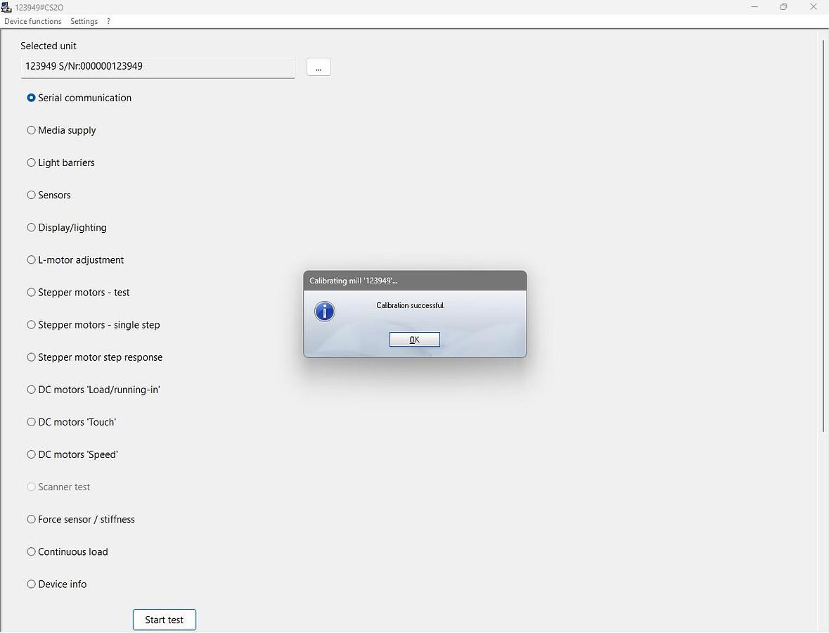 Used 2012 Sirona CEREC MC XL 2-Motor Wet Mill with 1,413 Mills (123949)