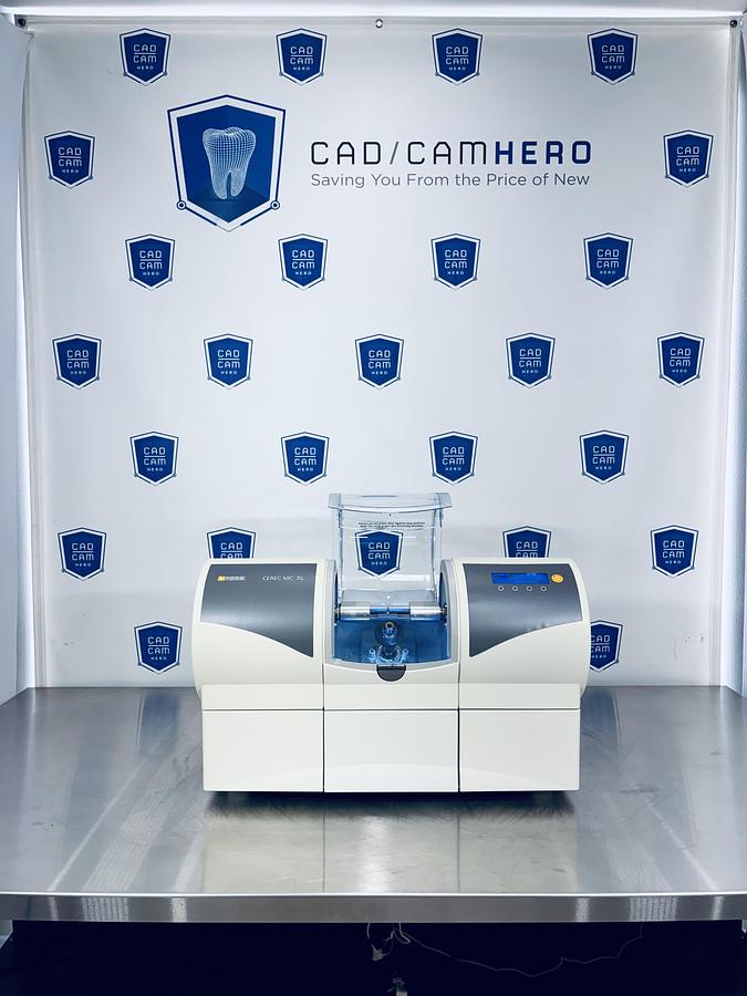 Used 2007 Sirona CEREC MC XL 2-Motor Wet Mill with 3,408 Mills (102357)