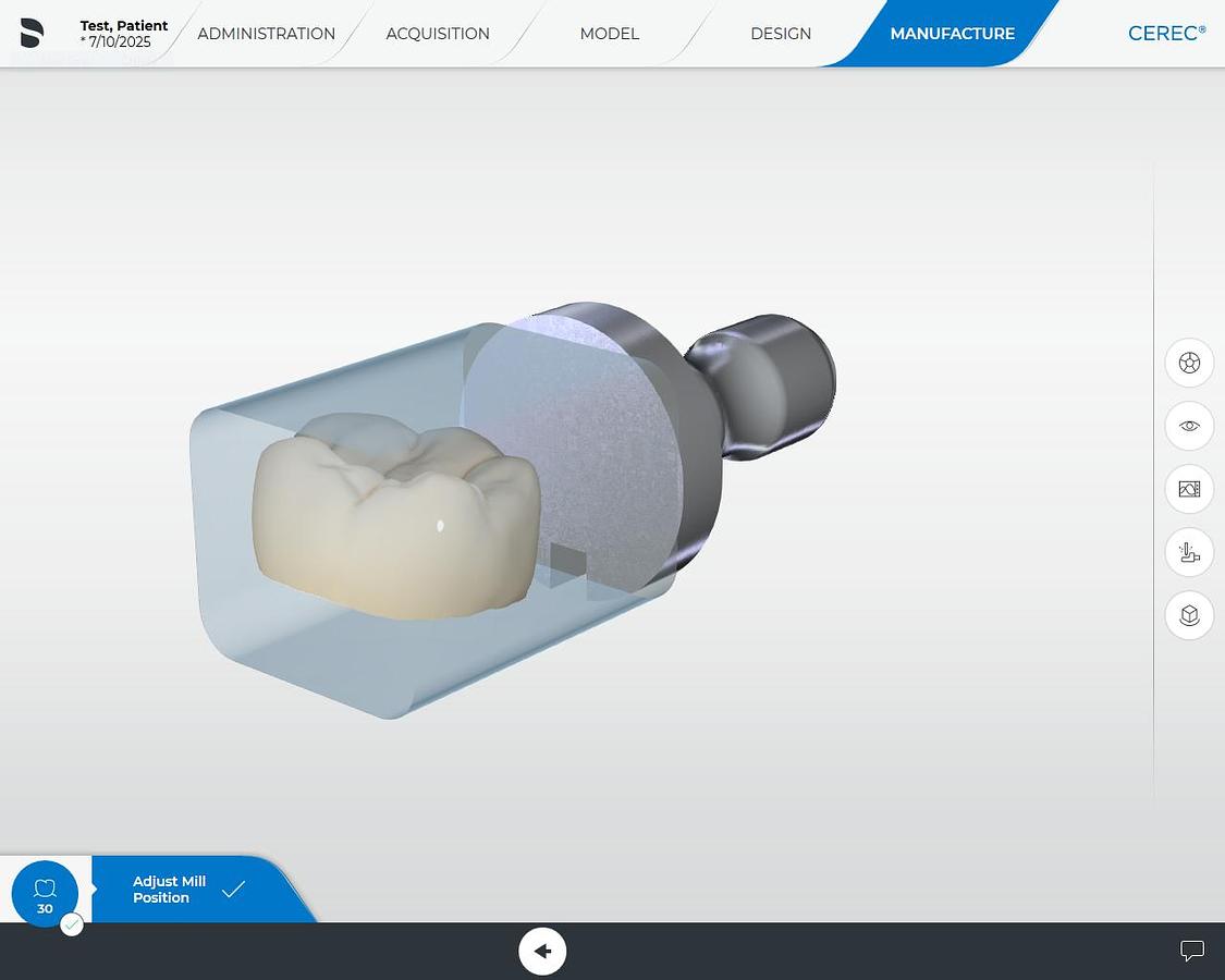 Refurbished 2015 Sirona CEREC AC Omnicam with 5.2 Software (132589)