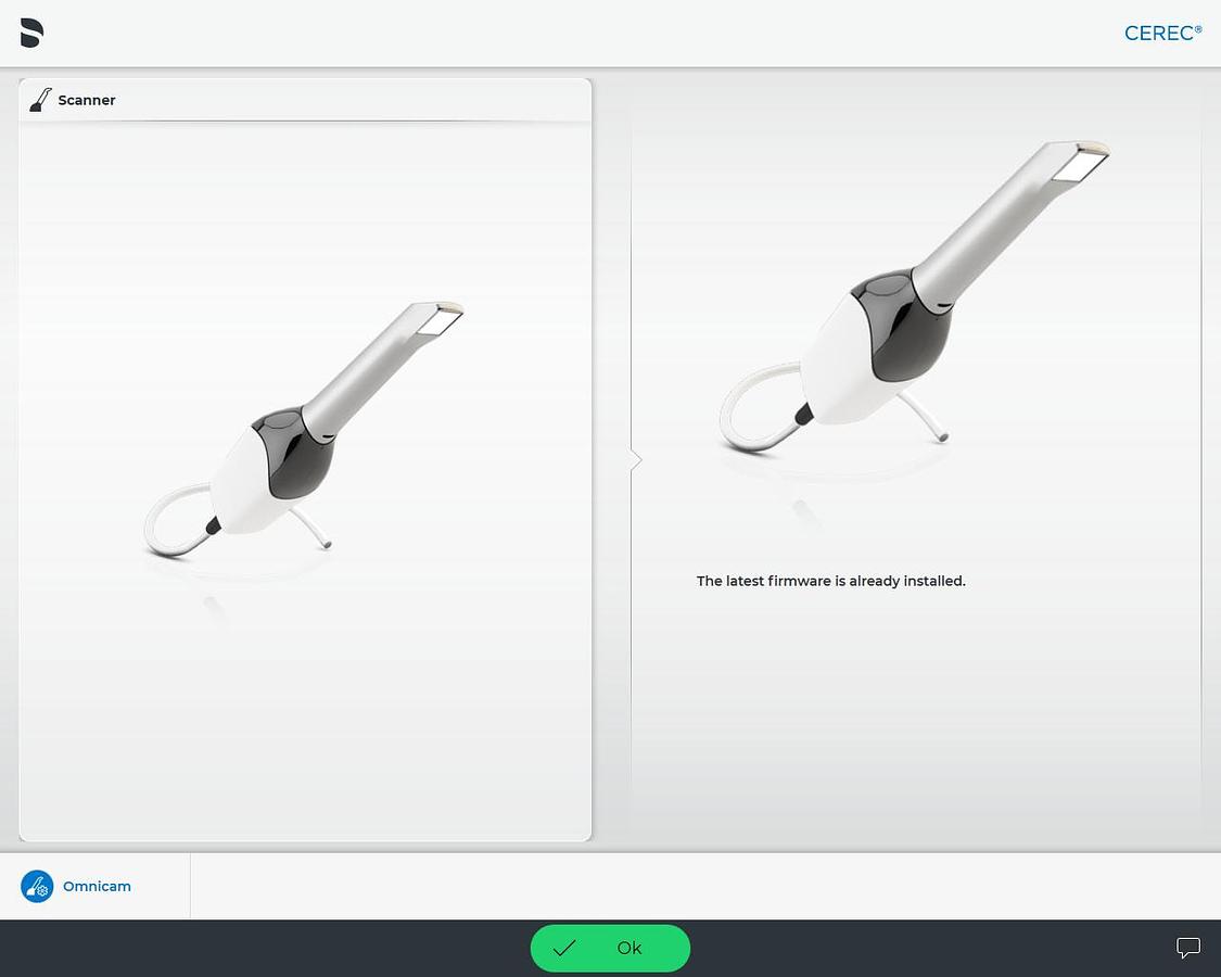 Refurbished 2015 Sirona CEREC AC Omnicam with 5.2 Software (132589)