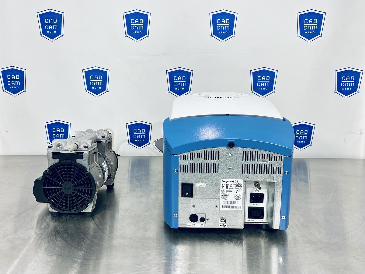 Used Ivoclar Vivadent Programat CS Crystallization Furnace with Vacuum Pump (602675)