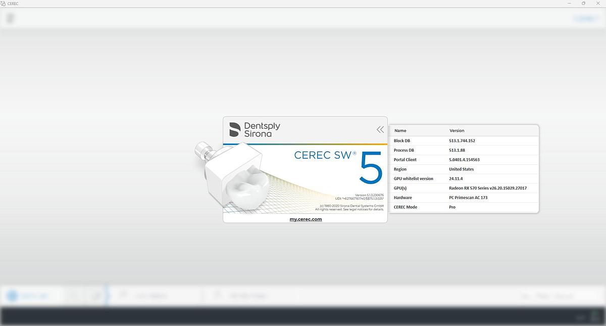 Refurbished 2020 Dentsply Sirona CEREC AC Primescan with 5.1 Software (110126)