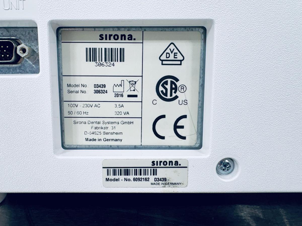 Used 2016 Sirona CEREC MC XL Premium 4-Motor Wet/Dry Mill (306324)