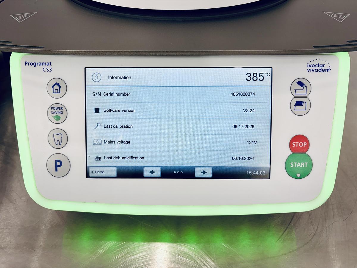 Used 2015 Ivoclar Vivadent Programat CS3 (4051000074)