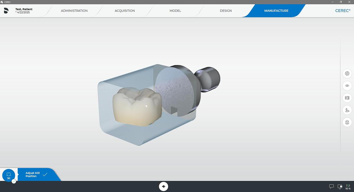 Refurbished 2019 Dentsply Sirona CEREC AC Primescan with 5.2 Software (101253)