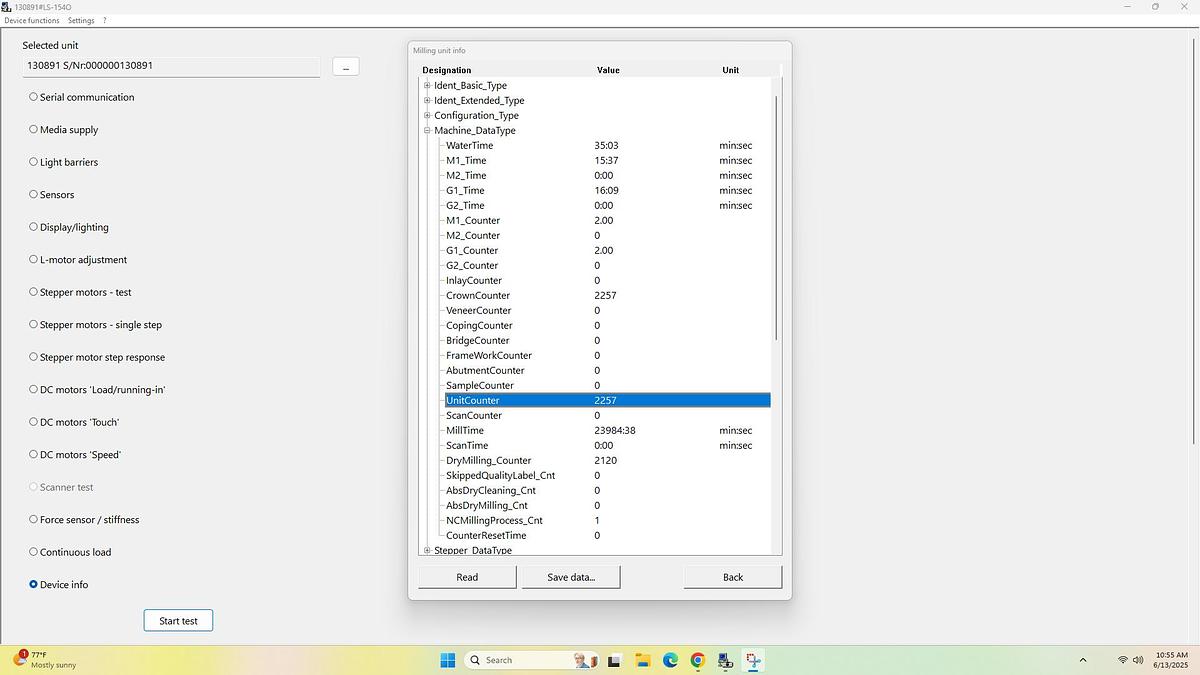 Used 2018 Sirona inLab MC XL