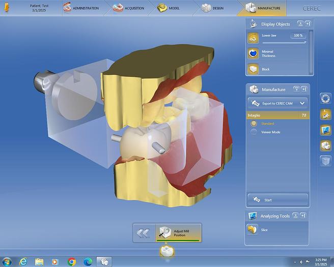 Used 2013 Sirona CEREC AC Omnicam with CEREC 4.6 Software
