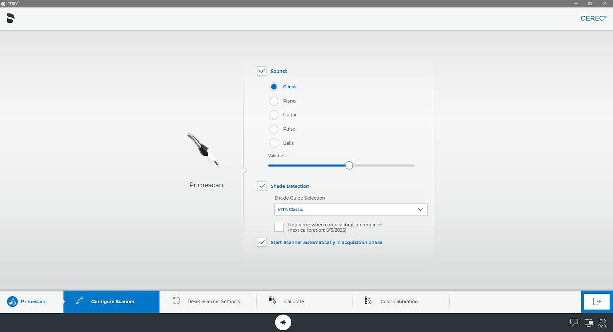 Refurbished 2020 Dentsply Sirona CEREC AC Primescan with 5.2 Software (105170)