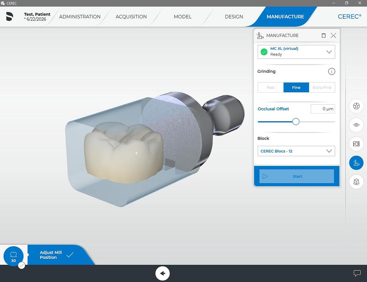 Refurbished 2017 Sirona CEREC AC Omnicam with CEREC 5.2 Software (142163)