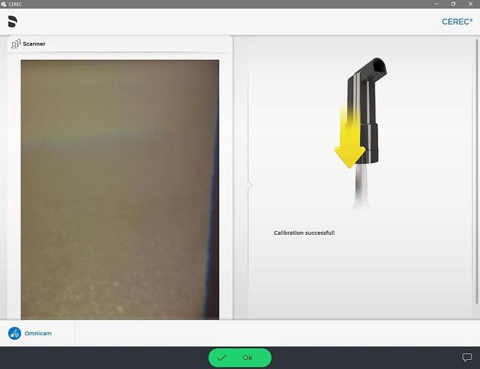 Used 2016 Sirona CEREC AC Omnicam with 5.2 Software (137518)