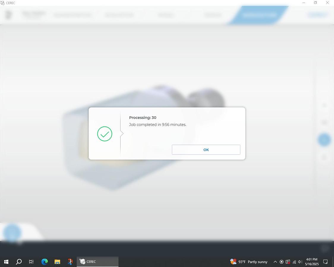 Used 2016 Sirona CEREC MC XL Premium