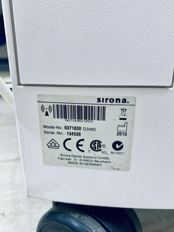 Refurbished 2015 Sirona CEREC AC Omnicam with CEREC 5.2.8 Software (136220)