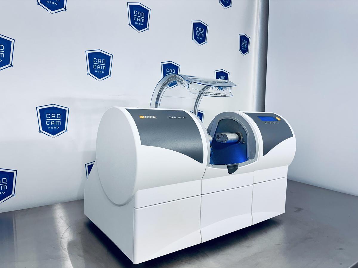 Used 2012 Sirona CEREC MC XL 2-Motor Wet Mill with 754 Mills (126869)