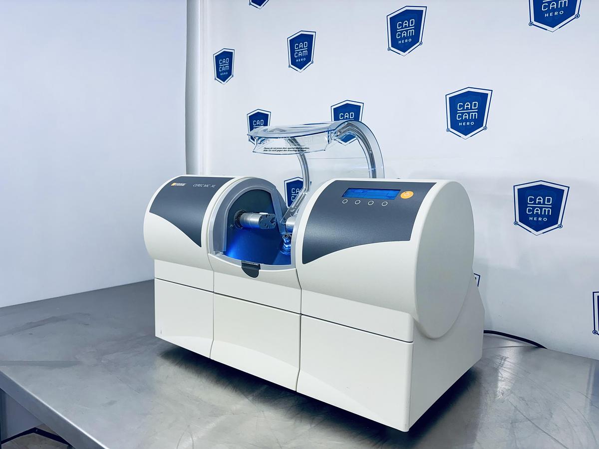 Used 2009 Sirona CEREC MC XL 2-Motor Wet Mill with 246 Mills (109075)