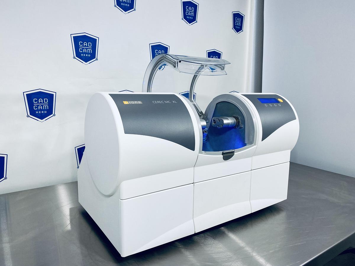 Used 2012 Sirona CEREC MC XL 2-Motor Wet Mill (124082)