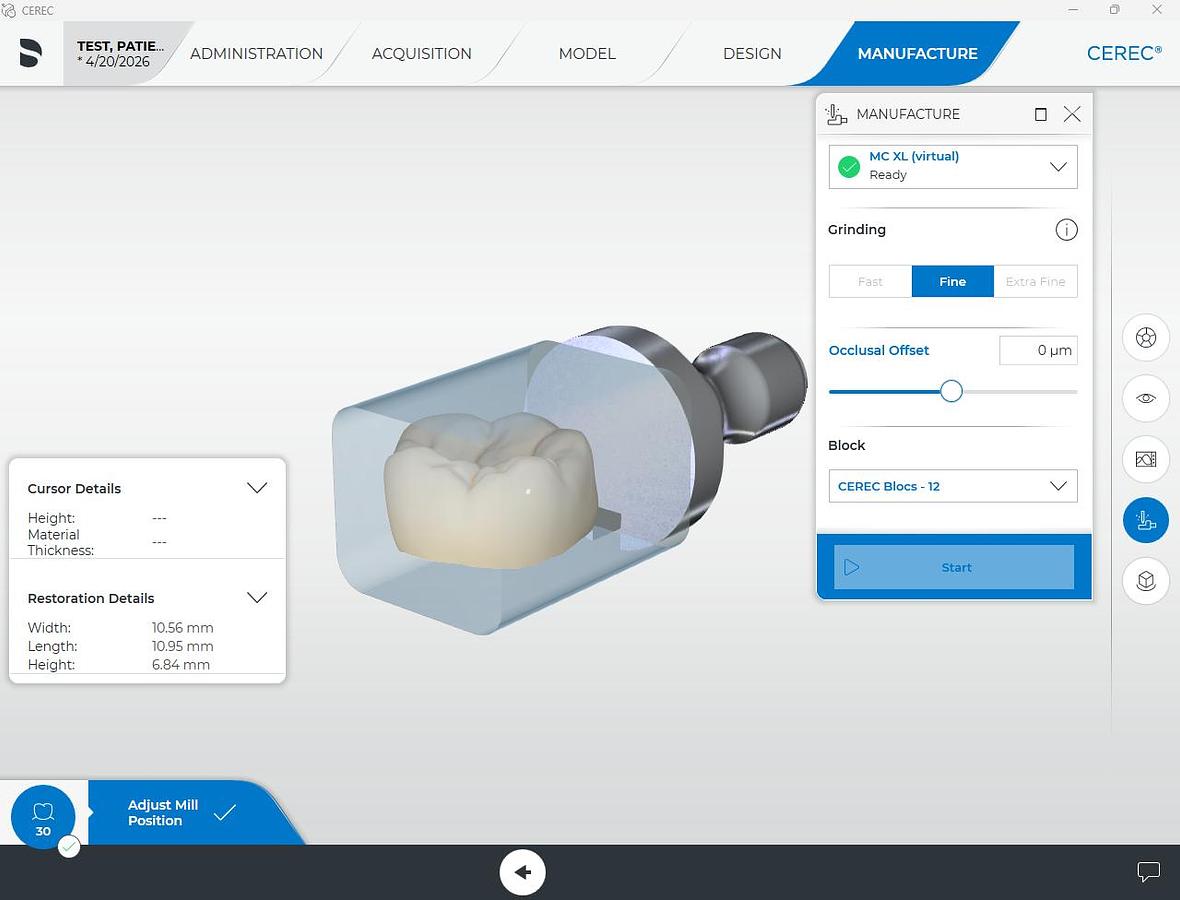 Refurbished 2013 Sirona CEREC AC Omnicam with CEREC 5.2.14 Software (127036)