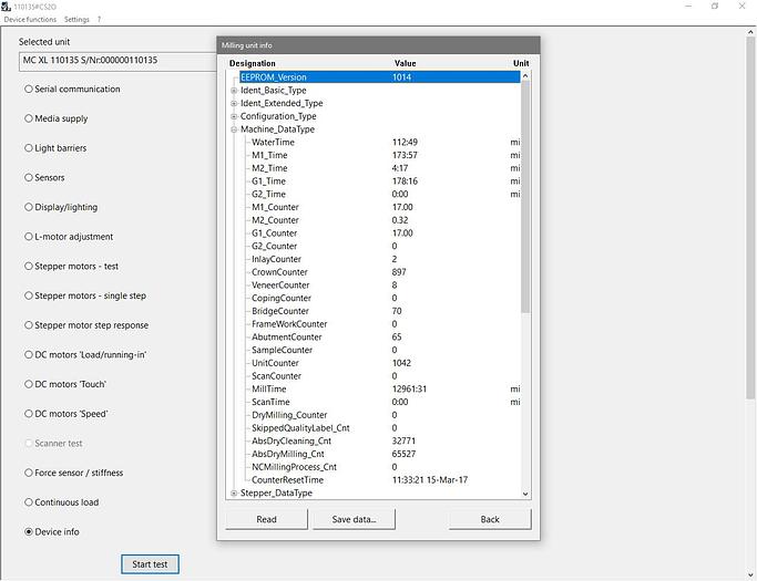 Used 2009 Sirona CEREC MC XL 2-Motor Wet Mill (110135)