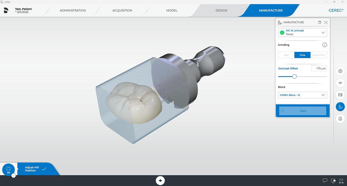Refurbished 2021 Dentsply Sirona CEREC AC Primescan