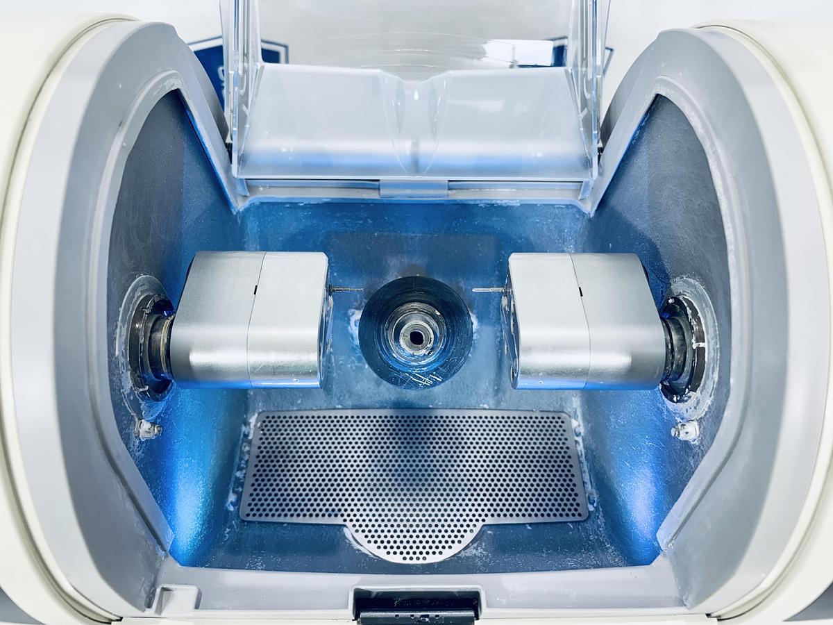 Used 2007 Sirona CEREC MC XL 2-Motor Wet Mill with 3,408 Mills (102357)