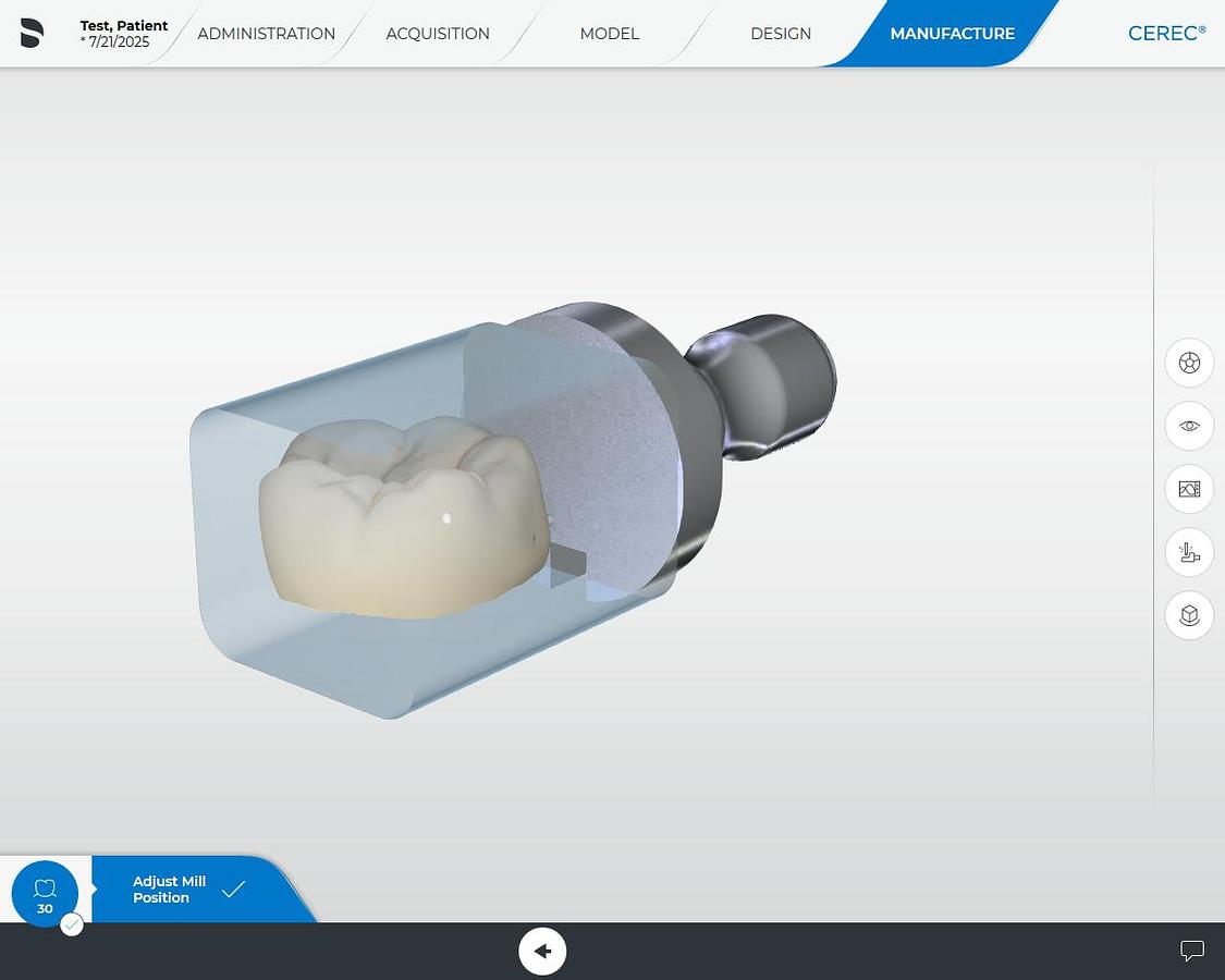 Refurbished 2014 Sirona CEREC AC Omnicam with 5.2 Software (130496)