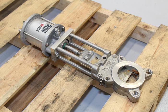 Used 3" Wey VL Series Air Operated Knife Gate Valve #44113