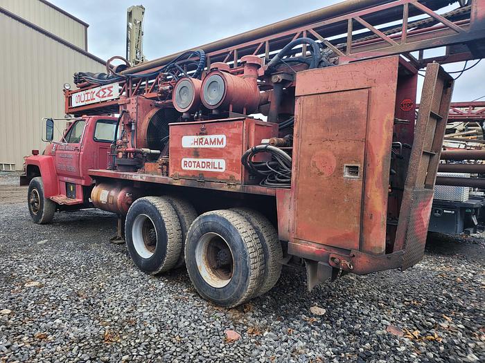 Used 1985 Schramm T450H Drill Rig