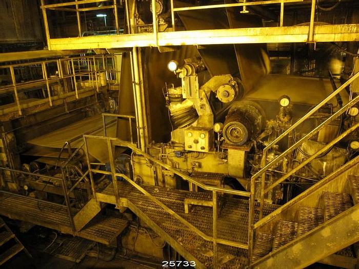 Used Kobayashi  Cylinder Former Machine Wet End And Press Section, Kobayashi Former, Manchester Suction Drum, First And Second Press #25733