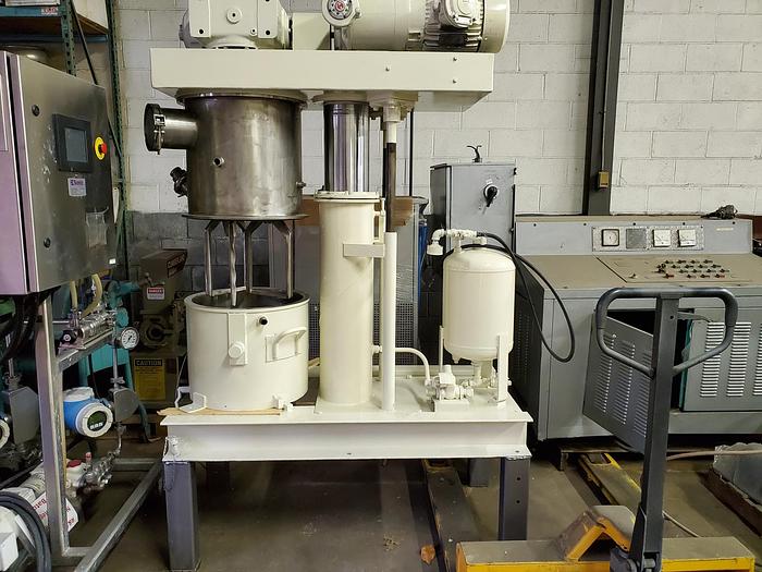 Used 10 GALLON ROSS DOUBLE PLANETARY MIXER – S/S – VACUUM & JACKETED (#9529)