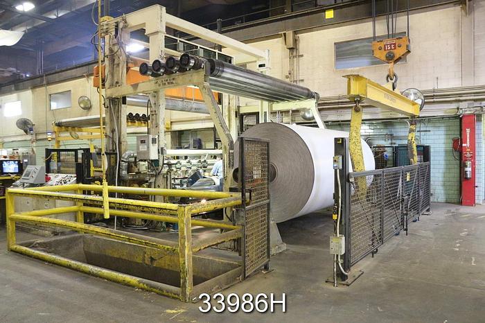 Used Beloit 148" Trim Inverformer Multi-Ply Paper Machine #33986