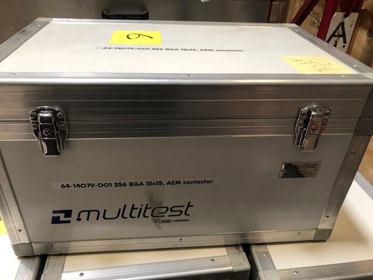 Used Multitest 256 BGA 15x15mm Test Handler Kit for MT9510