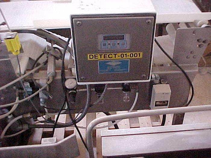 Used Detector, Metal, 12" X 4', Cintex, Belt Conveyor, #D736840